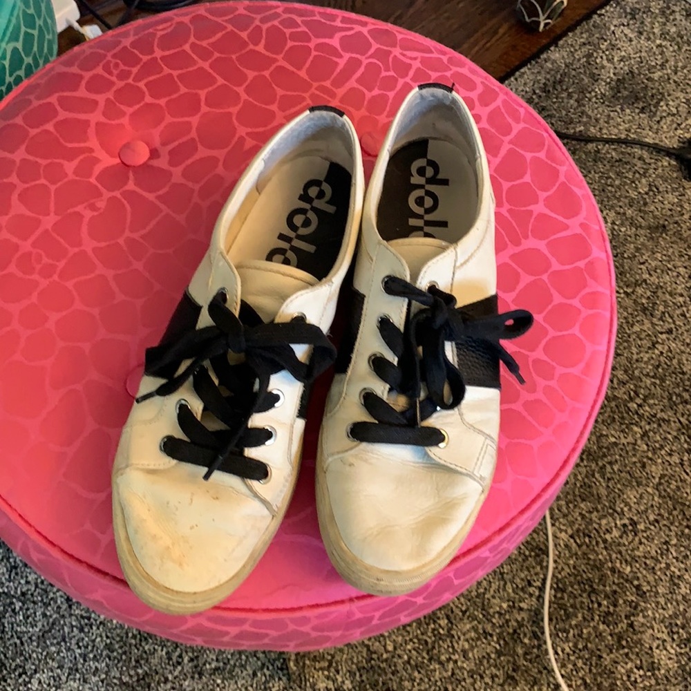 Dolce vita black and white sneakers